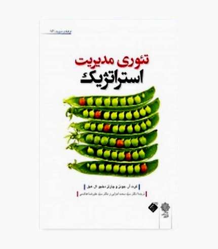 جلد کتاب تئوری مدیریت استراتژیک اثر گرت آر. جونز و چارلز دبلیو. ال. هیل